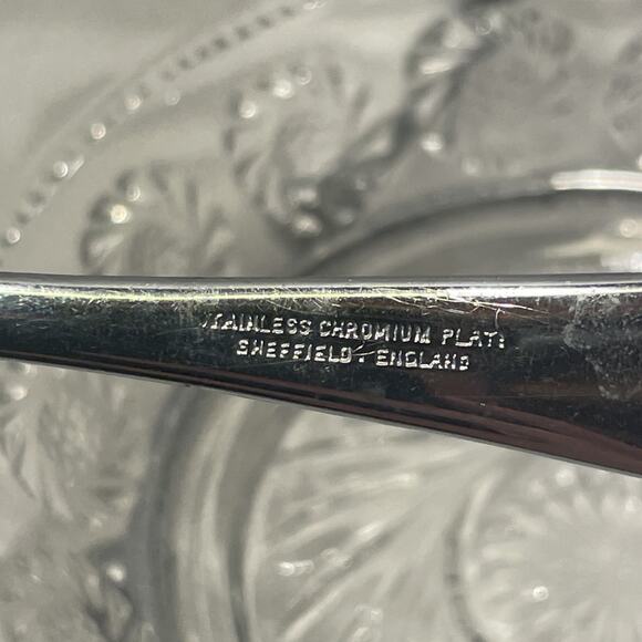 Vintage Dual Sugar Bowl With Spoon Made In England - Picture 8 of 12